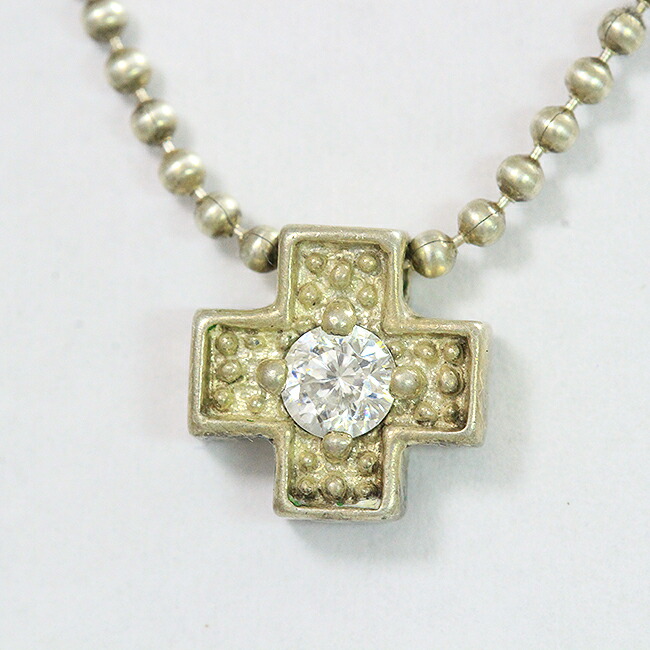 ete（エテ） ネックレス クロス シルバー(SV925) 【中古】 シルバーアクセサリー netshop