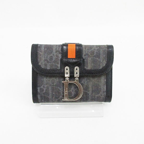 楽天市場】【Christian Dior】クリスチャンディオール トロッター柄 二