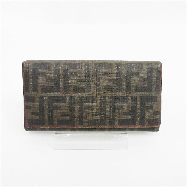 楽天市場】【財布】FENDI フェンディ ズッカ柄 ラウンドファスナー 長