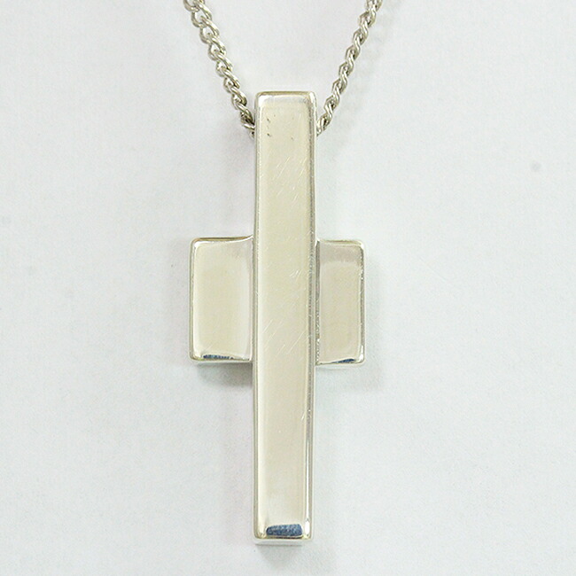 GUCCI(グッチ) クロス ネックレス シルバー(SV925) 【中古】 アクセサリー netshop