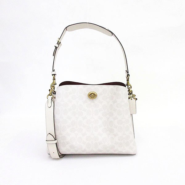 楽天市場】COACH(コーチ) シグネチャー ショルダーバッグ F07077 白