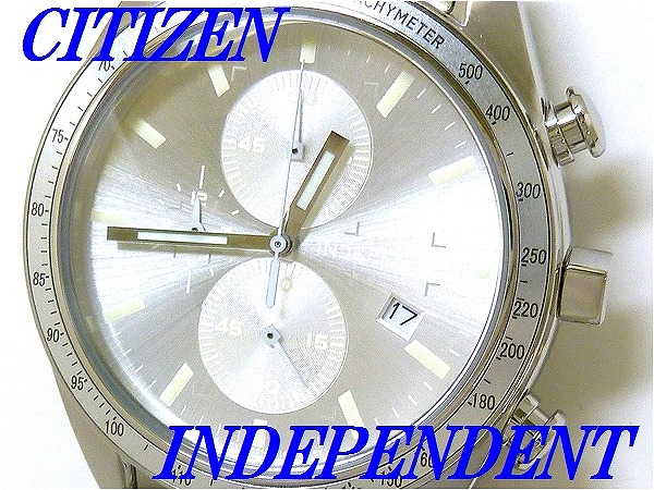 シチズン 腕時計 インディペンデント タイムレスライン BA7-115-91 新品正規品 CITIZEN INDEPENDENT メンズ 送料無料
