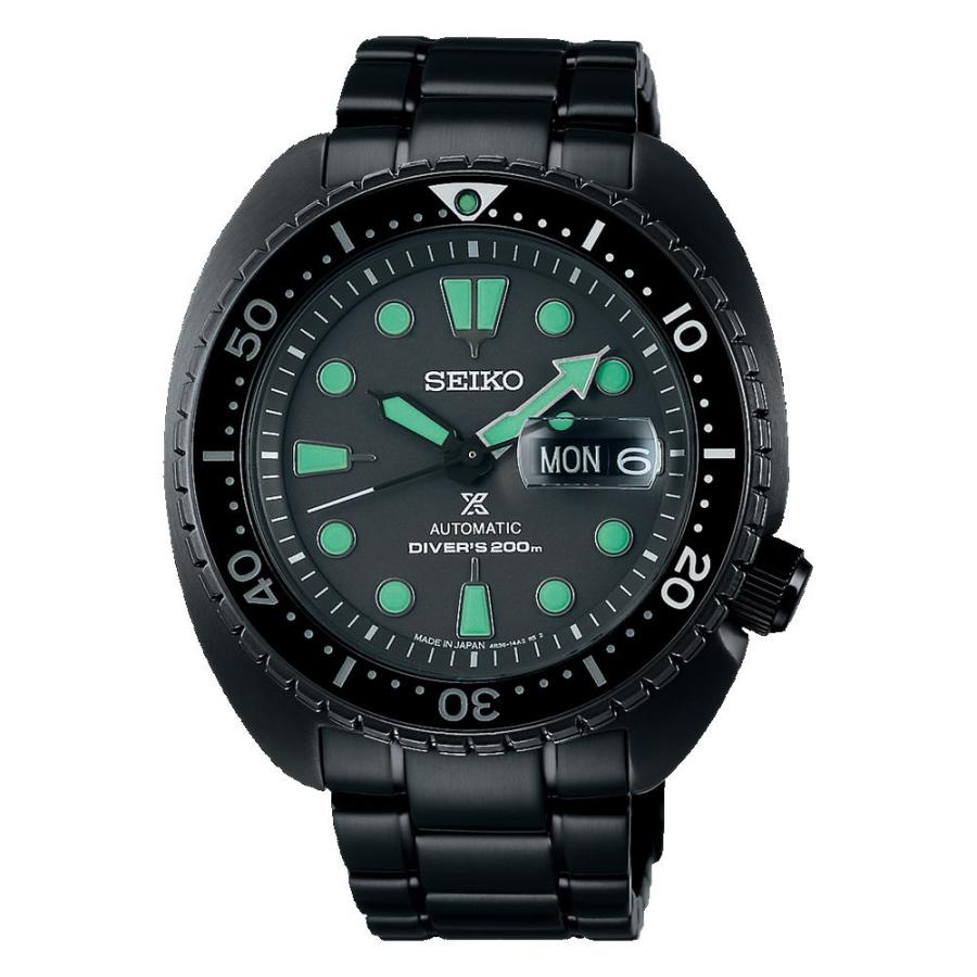 セイコー ウォッチ プロスペックス SBDY127 新品置き目品 SEIKO PROSPEX The Black Series Night Vision ダイバースキューバ 機械的 自動小銃一巻き メンズ 貨物輸送無料