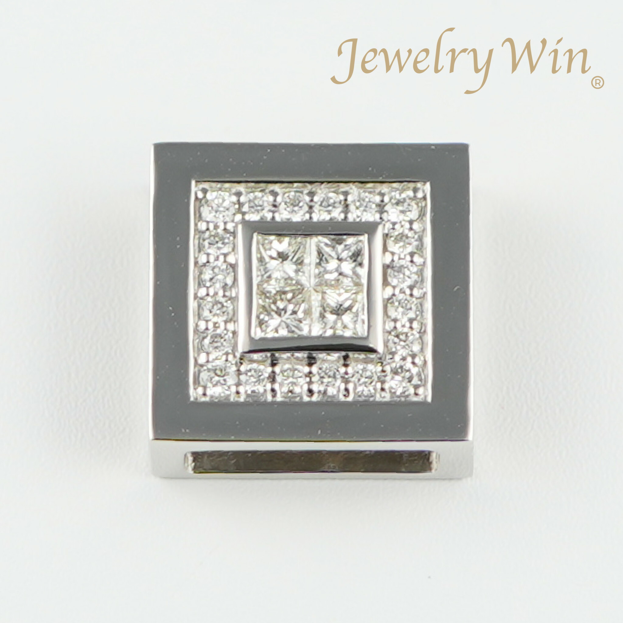 ペンダントトップ Pt900 ダイヤモンド付 (Type-PR-C) 新品｜Jewelry Win 店