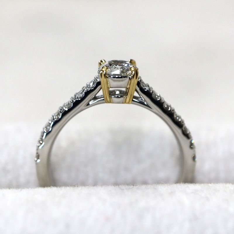 ダイヤモンドリング12号 VVSクラス Dカラー D 0.748ct EX Pt900 プラチナ ダイヤモンド 鑑定証付き リング 指輪 プレゼント ギフト ジュエリー アクセサリー アクセ 結婚式 パーティー 誕生日 クリスマス シンプル 一粒