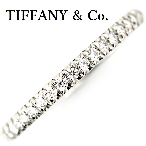 ティファニー ソレスト ダイヤモンド バンドリング 20P Pt950 7.5号 楽天市場】ティファニー ソレスト ダイヤモンド バンド リング 20P
