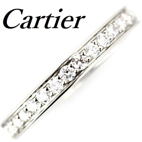 楽天市場】カルティエ・CARTIER ハーフエタニティ リング ダイヤ