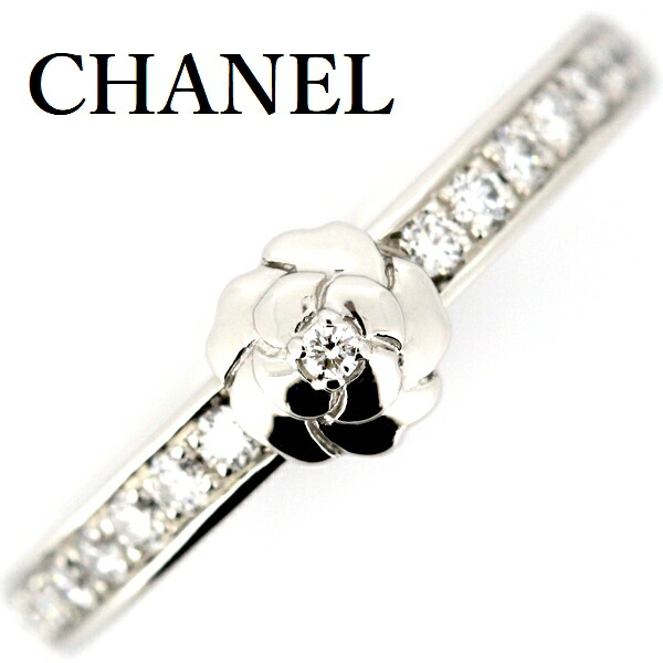 楽天市場】CHANEL シャネル カメリアコレクション ダイヤモンド リング