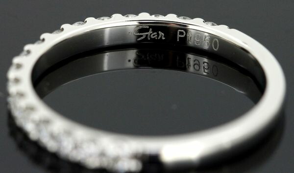 スタージュエリー ダイヤモンド 0 3ct ハーフエタニティー リング Pt950 7号 中古 Mozago Com スタージュエリー ダイヤモンド 0 3ct ハーフエタニティー リング Pt950 7号 中古 Mozago Com