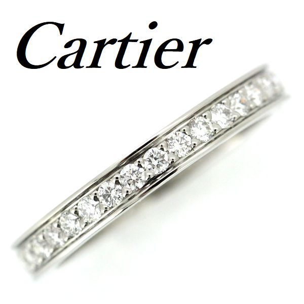 カルティエ フルエタニティー ダイヤモンド リング Pt950 46 中古 Trippingwhale Com