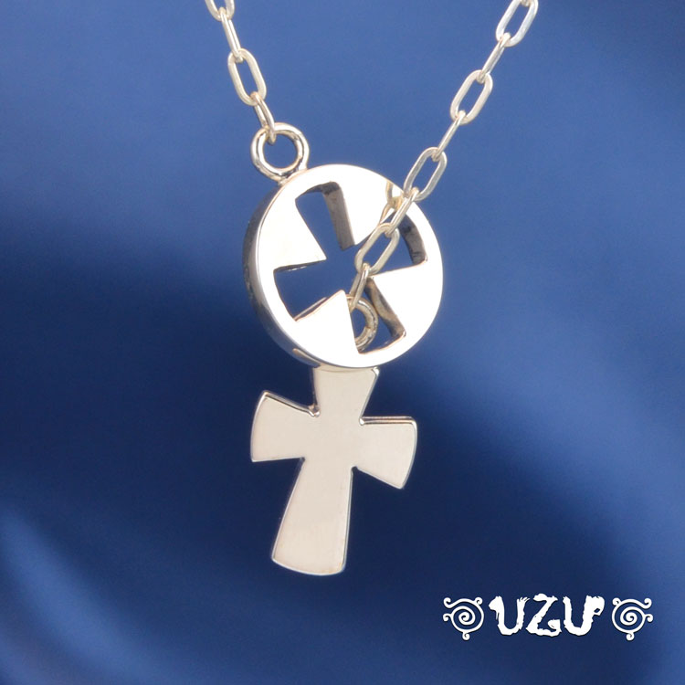 KU-0122 【UZU】【ネックレス ペンダント】【シルバー925】【鏡面仕上げ】【コーティング対応】【両吊り】｜ジュエリーニック