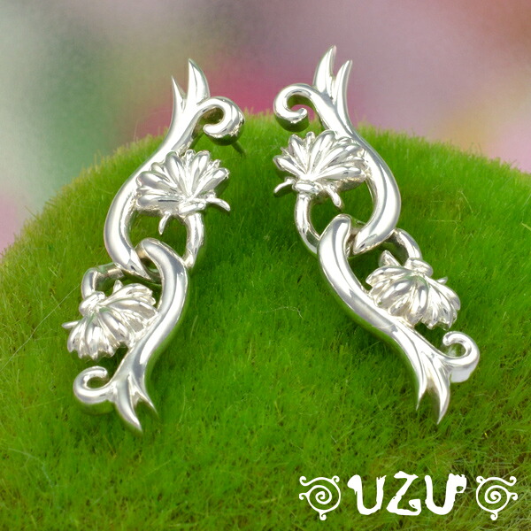 PI-0327【UZU】【ピアス】【シルバー925】【鏡面仕上げ】【コーティング対応】｜ジュエリーニック