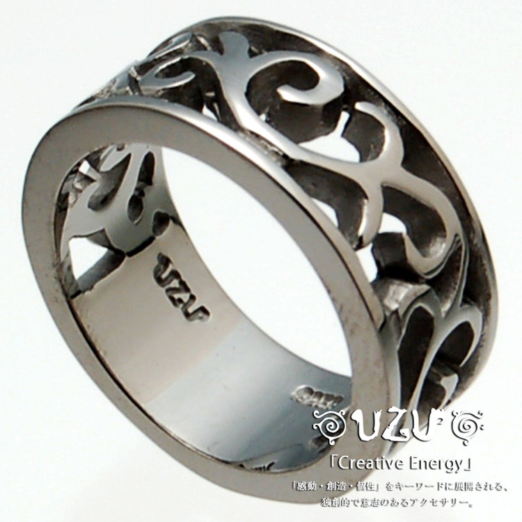 RI-0655-BR【UZU】【リング 指輪】【シルバー925】【BRC仕上げ】