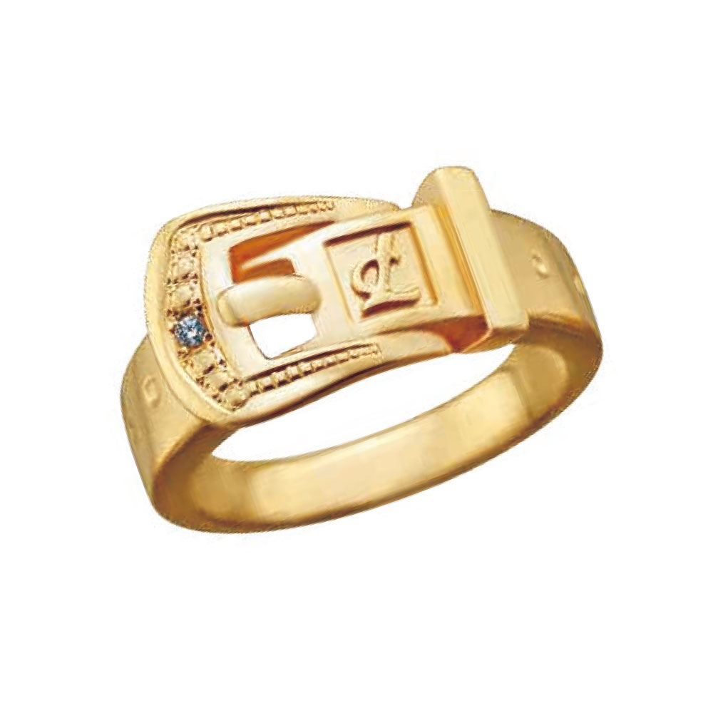 バックル リング ゴールド（プチシルマプラス）Precious Series “Buckle” Leda 45th New Collection 2024-2025