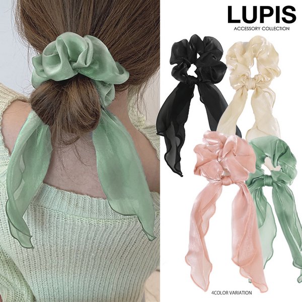 リボン、シュシュ、まとめ売り Lストーンサテンリボンシュシュ｜WEGO（ウィゴー） – WEGO ONLINE STORE