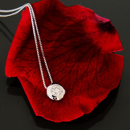 18金 ダイヤモンド 0.25ct 一粒 ペンダント ネックレス 覆輪 ベゼルセッティング K18WG ホワイトゴールド K18YG イエローゴールド K18PG ピンクゴールド ダイアモンド レディース プレゼント ギフト 記念日 誕生日 ご褒美|ダイヤ専門店 ジュエリーロイヤル
