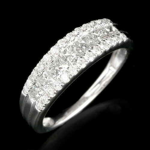 プラチナ ダイヤモンド1.0ct プリンセスカットリング Pt900 指輪 1.0カラット ダイアモンド レディース プレゼント ギフト 記念日 誕生日【売れ筋】 ご褒美|ダイヤ専門店 ジュエリーロイヤル
