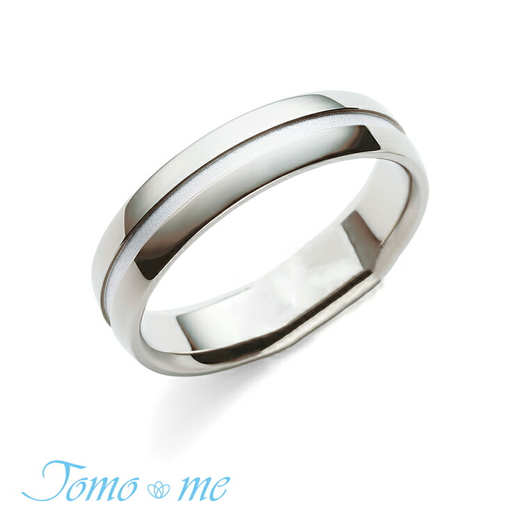 【Tomo me トモミ】リング michi みち 結婚指輪 プレシャスチタンコレクション 鍛造製法 TM-33 [ シルバー ダイヤモンド シンプル 指輪 コンビネーション シンプル ストレート 平甲丸 鏡面 マット アクセサリー 男性 プレゼント ギフト ]｜ジュエリーサロンＳＴＡＲＳ