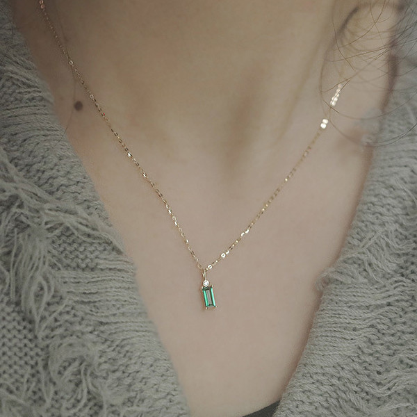 楽天市場】ネックレス ペンダント エメラルドグリーン エメラルド