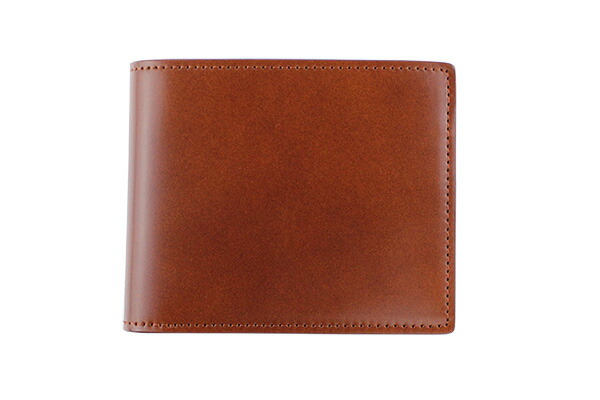 貨物輸送無料 二折紙入れ GREDEER コードバン 馬革(コードバン) GCKC106C-Z 赤銅色 差し上げ物相応う