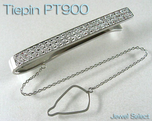楽天市場】半額！[代引不可]□PT900 K14WG【ダイヤモンド】ネクタイ