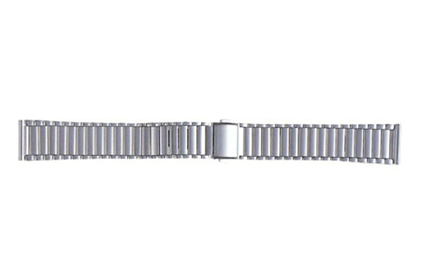 腕時計ベルト BAMBI バンビ オスカー ブロックワンタッチ OSB1228-S シルバー メンズ 18mm 19mm 20mm ギフト対応 送料無料｜Jewel Select 8,672円