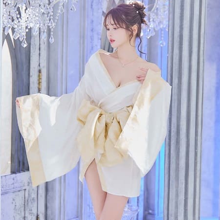 浴衣 ドレス 大人 着物 和風 花魁 コスプレ よさこい 衣装 浴衣ドレス Jewel ジュエル 着物ドレス オフショルダー 花魁ドレス｜ドレスショップJewel 8,564円