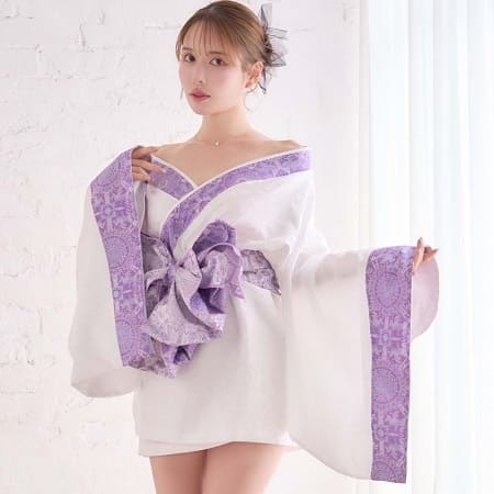 浴衣 ドレス 大人 着物 花魁 コスプレ よさこい 衣装 浴衣ドレス Jewel ジュエル 着物ドレス ジャガード柄 配色