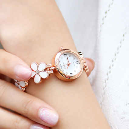 楽天市場 腕時計 レディース おしゃれ 安い かわいい ブレスレットウォッチ 通勤 プレゼント Jewel ジュエル フラワーモチーフ ドレスショップjewel