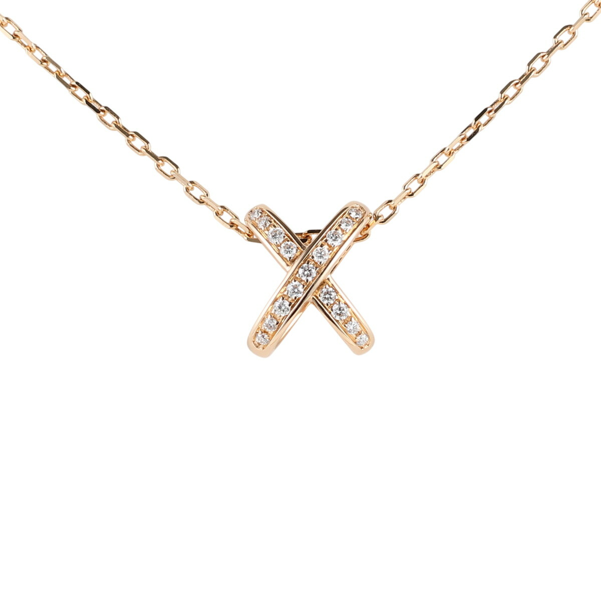 【中古】ショーメ ダイヤモンド ジュ ドゥ リアン ネックレス K18PG|Jewel Supply online