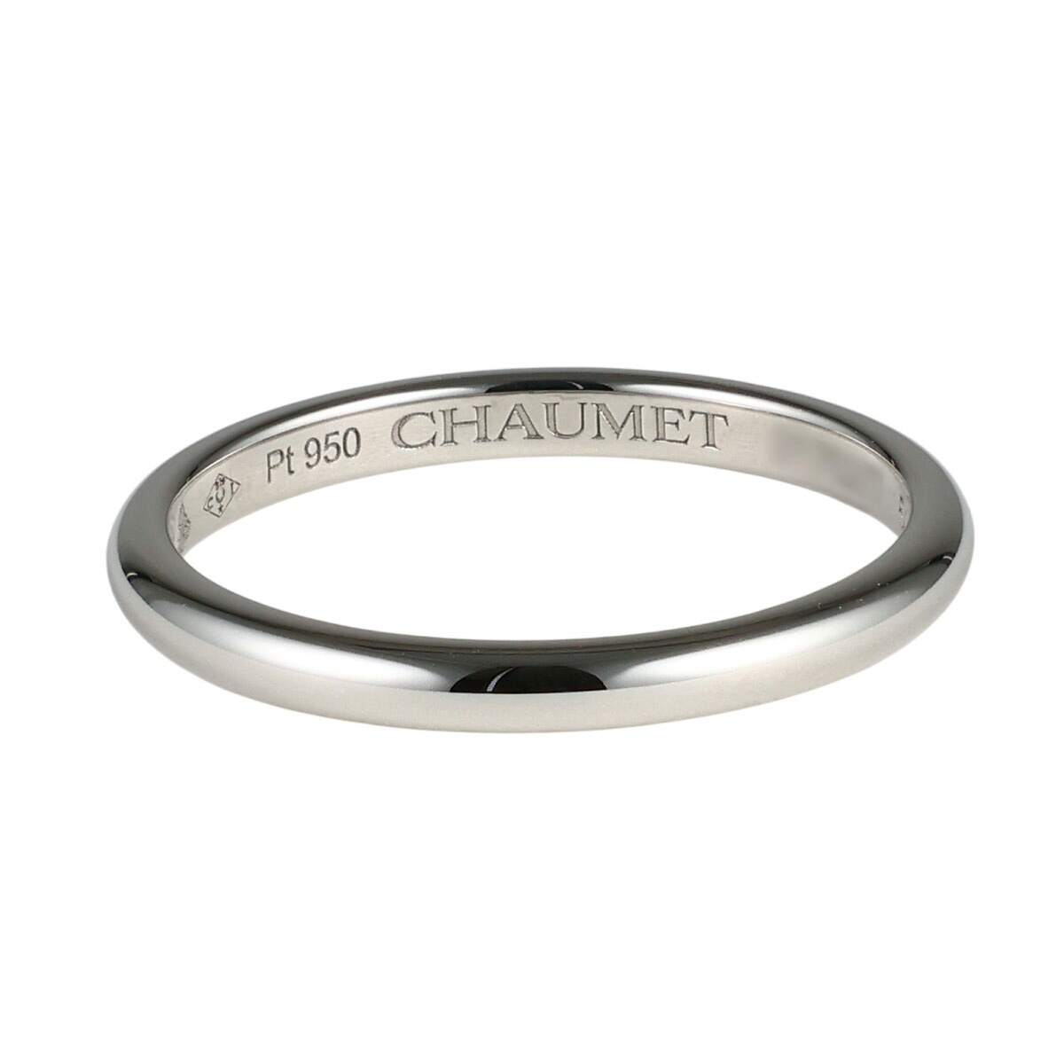 【中古】ショーメ クラシックマリッジ リング Pt950 #54 国内正規 保付｜Jewel Supply online
