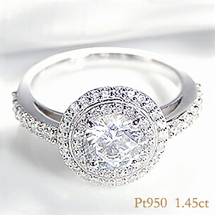 売上実績no 1高評価 鑑定書付 センター石は Hカラーup Si 2 Goodカット 1 0ct 大粒ダイヤ 鑑定書付 1 45ctup 超大粒 ダイヤモンド リング ブライダル ジュエリー エンゲージ １カラット 1キャラット １ｃｔ プラチナ ダイヤ Goodカット 取り巻き