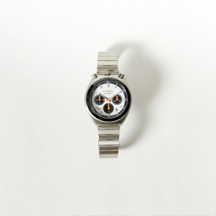 【貨物輸送無料】 CITIZEN シチズン ツノクロノ AN3660-81A メンズ ご覧なさる F しろがね色
