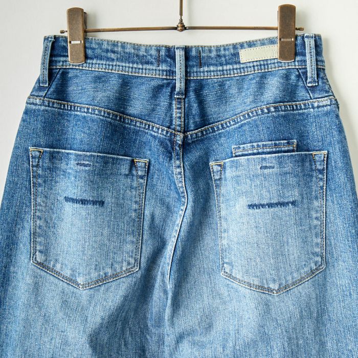 送料無料】 YANUK ヤヌーク ルーズストレート JOAN/ジョーン
