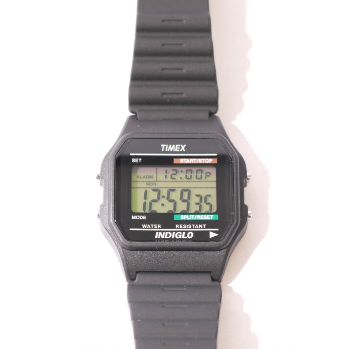 【貨物輸送無料】 TIMEX タイ王国メックス 古典派音楽デジタル 黒いこと 日本押さえる TW2U84000 メンズ ご覧なさる ウオッチ F 黒いこと