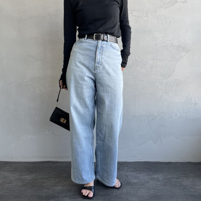 送料無料】 YANUK ヤヌーク ルーズストレート JOAN/ジョーン 57131301