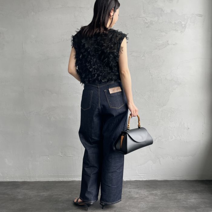 送料無料】 YANUK ヤヌーク ルーズストレート JOAN/ジョーン 57132220