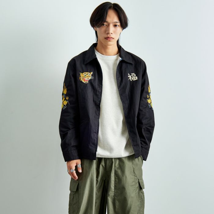 【送料無料】 TAILOR TOYO テーラートウヨウ コットンベトナムジャケット TT15546 メンズ アウター L/XL ブラック/グレー