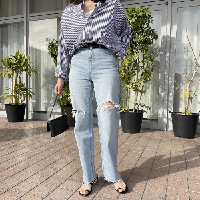 送料無料】 YANUK ヤヌーク ボーイズストレート LEA/レア 57121231 