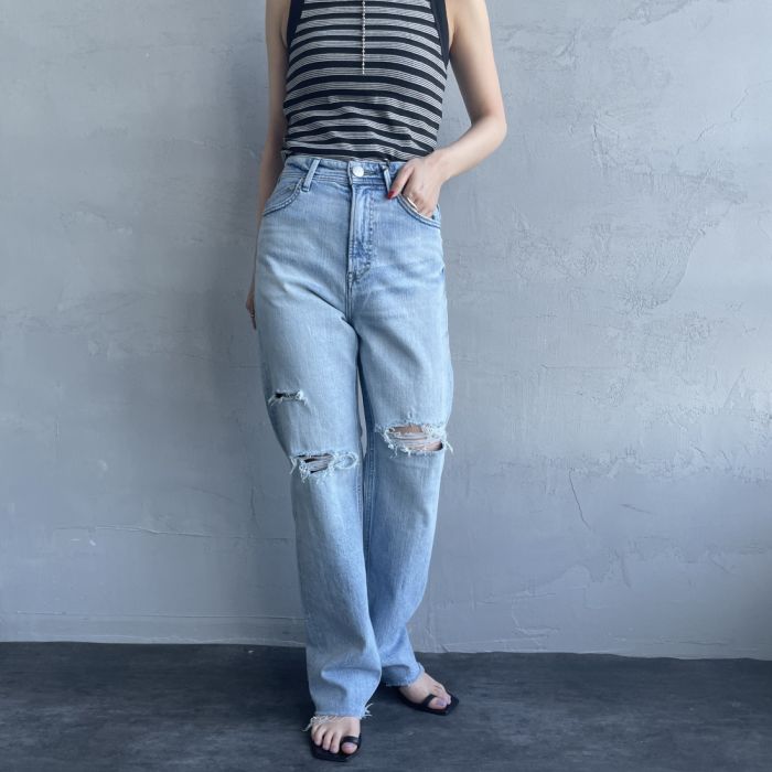 ヤヌーク デニムパンツ 57121231／サイズ25 送料無料】 YANUK ヤヌーク ボーイズストレート LEA/レア
