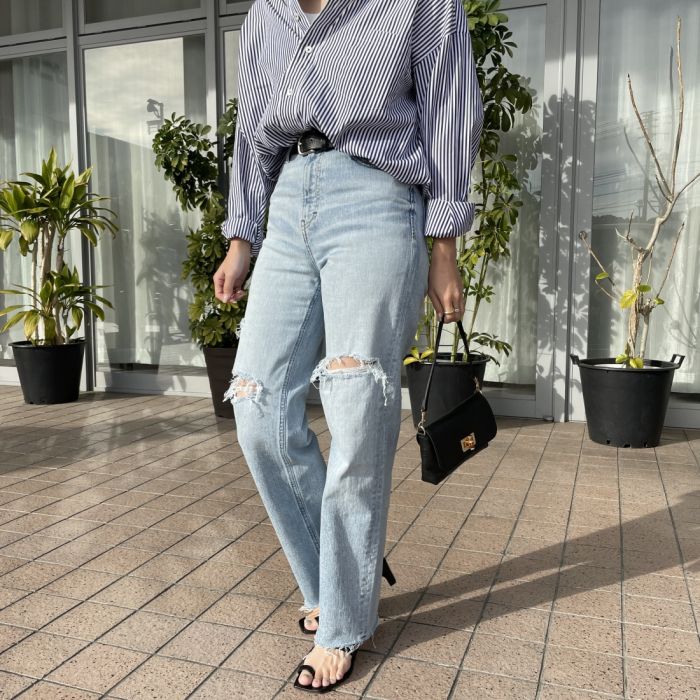 ヤヌーク デニムパンツ 57121231／サイズ25 YANUK(ヤヌーク) デニムパンツ57121231 57121231 スカイブルー