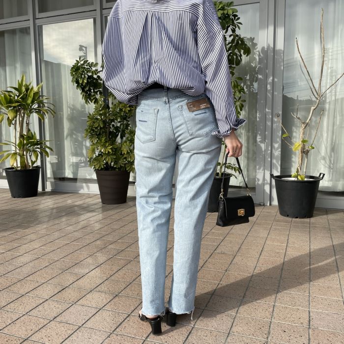 送料無料】 YANUK ヤヌーク ボーイズストレート LEA/レア