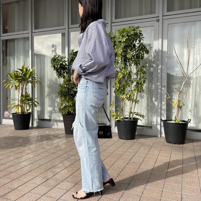ヤヌーク デニムパンツ 57121231／サイズ25 送料無料】 YANUK ヤヌーク ボーイズストレート LEA/レア