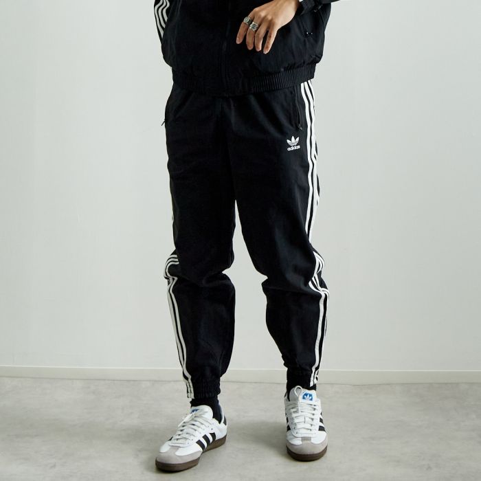 ファイヤーバード 古着 adidas アディダス トラックパンツ トレフォイル adidas パンツ アウトライントレフォイル ファイヤーバード