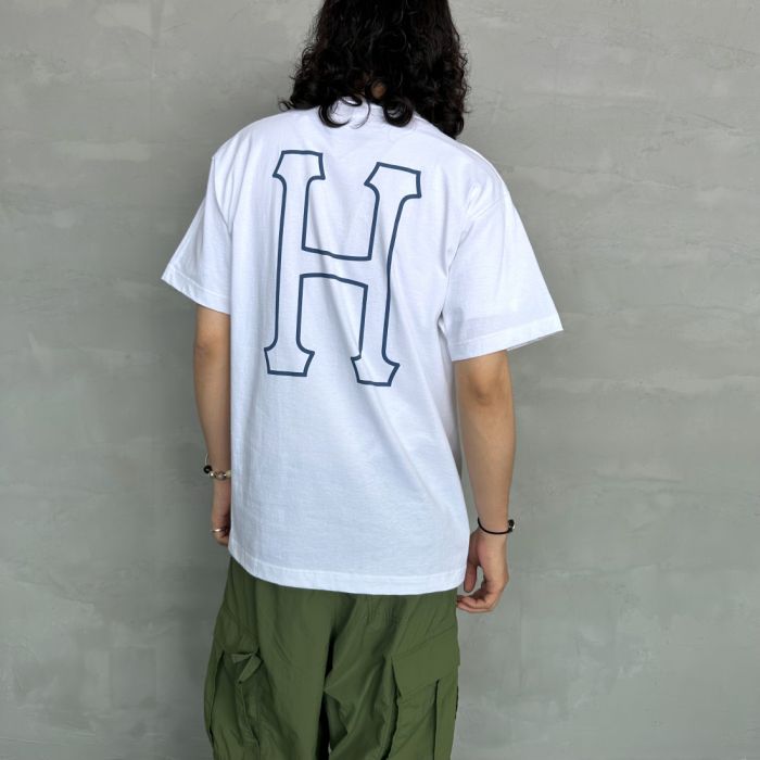 Tシャツ・カットソー HUF CLUB HOUSE SS TEE WHITE TS02176-WHITE HUF [ハフ] CLUB HOUSE Tシャツ [TS02176]｜ジーンズ