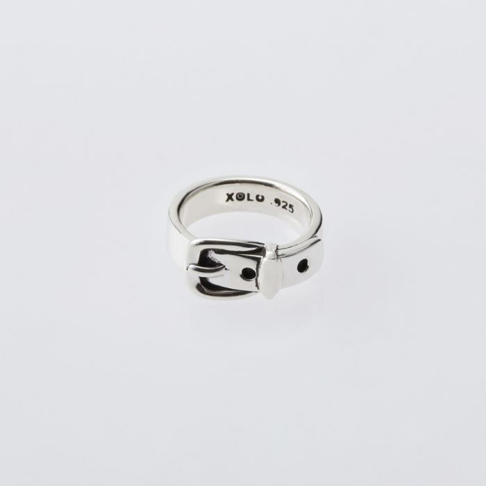 【貨物輸送無料】 XOLO JEWELRY ショロジュエリー バックル輪っか XOR030 メンズ 付属物 2025AW L しろがね色 メンズジュエリー・アクセサリー-ジュエリー・アクセサリー-指輪・リング