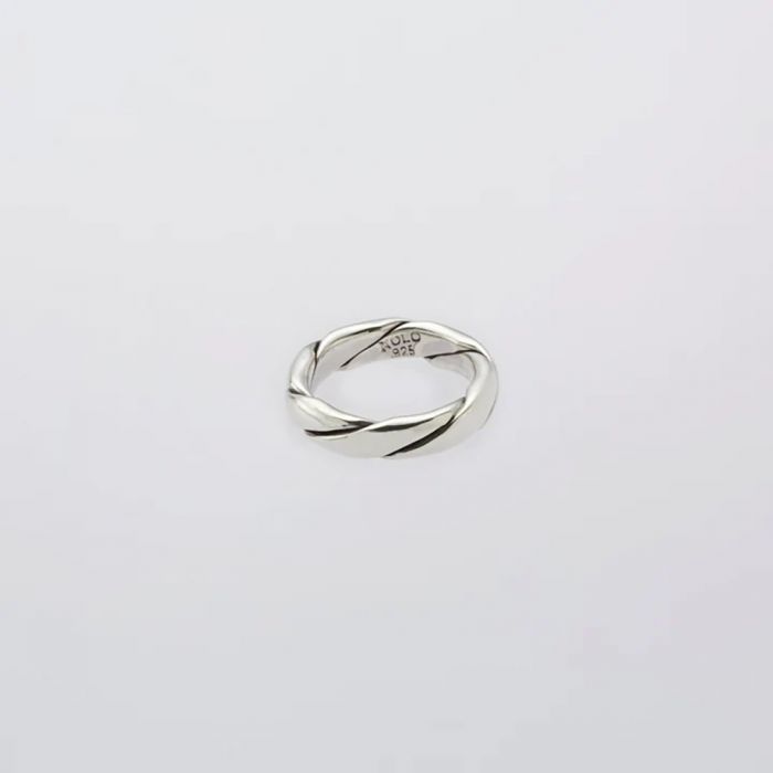 【送料無料】 XOLO JEWELRY ショロジュエリー シングルツイストリング XOR063 メンズ アクセサリー 2026SS L シルバー|JEANS FACTORY Online Shop