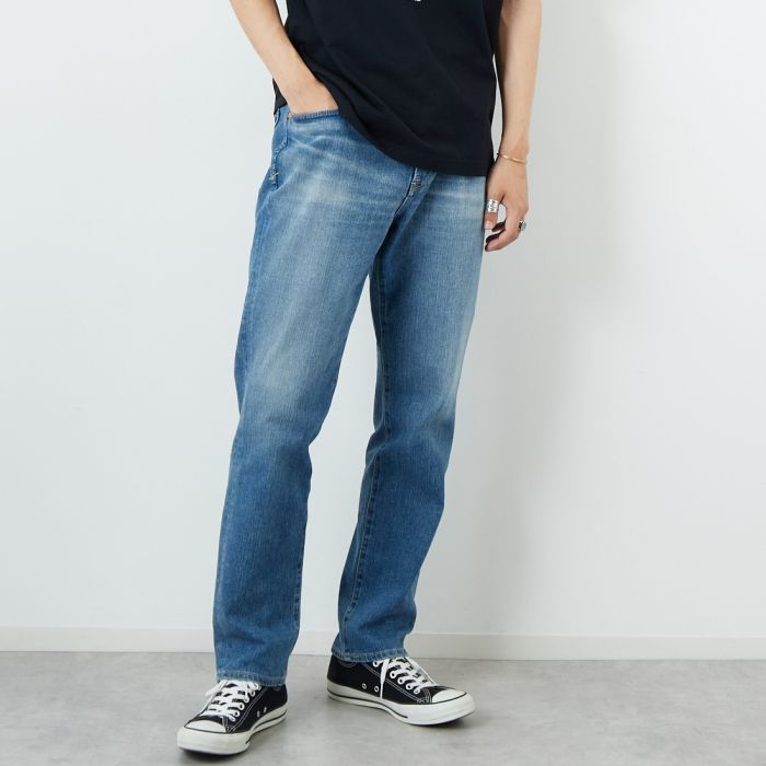 【送料無料】 YANUK ヤヌーク PREMIUM2 テーパード PHILIP/フィリップ 57241004 メンズ ボトムス デニムパンツ 2025AW XS-3XL ブルー