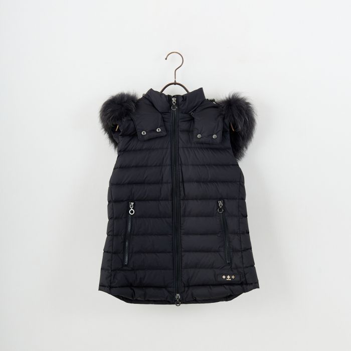 1123家　新品　タトラス　アルテミデ　ダウンベスト　フリル　現行　2021年 1123家 新品 タトラス アルテミデ ダウンベスト フリル 現行 2021年