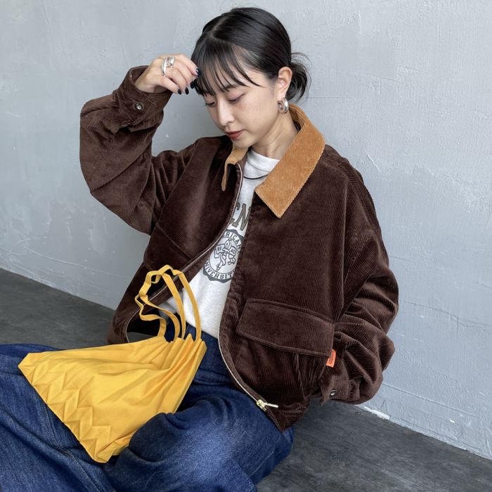 【店内全品貨物輸送無料】 UNIVERSAL OVERALL ユニバーサル大層らしい櫂 別注 遊撃手丈細工物上衣 U2532472IN-JF レディース アウター 2025AW F 全4色